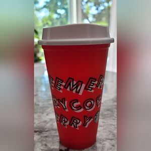 Starbucks reusable cup